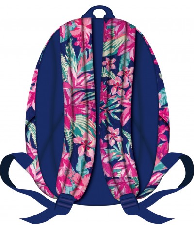 Plecak miejski, wycieczkowy 09 ST.RIGHT FLOWER POWER w kwiaty