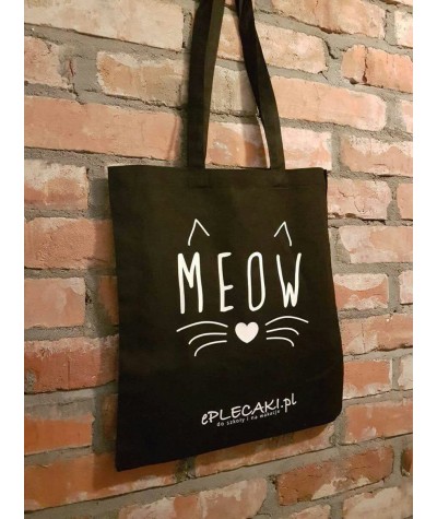 Torba / shopperka "Meow" / kot - ePlecaki.pl