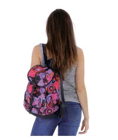 Plecak miejski vintage CoolPack dla dziewczyny różowo-fioletowy CP FIESTA CARNIVAL 1029 72366cp