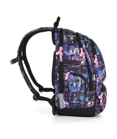 Plecak młodzieżowy Topgal dla dziewczyny do szkoły w rysunki HIT889I