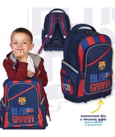 Plecak ergonomiczny FC Barcelona Blaugrana do szkoły