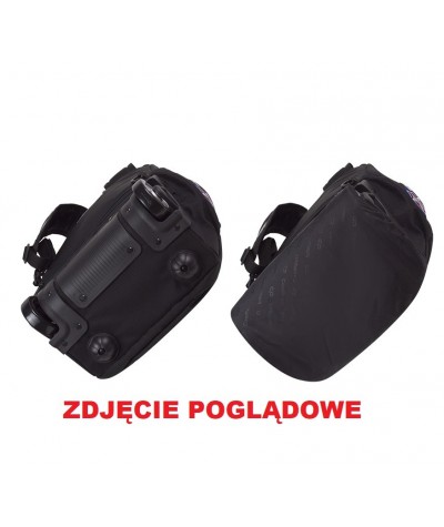 Plecak na kółkach CoolPack CP granatowy z naszywkami JUNIOR BADGES NAVY