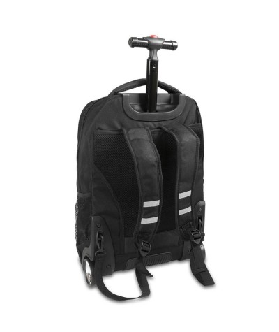 Plecak na kółkach JWorld Sundance Black - czarny, czarny plecak na kółkach, czarna walizka