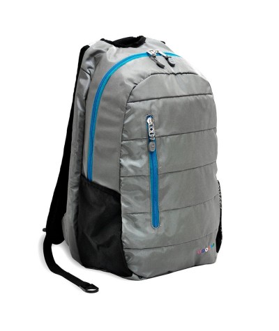 Plecak JWorld Collis Grey - srebrny - sportowy plecak, plecak do szkoły, plecak na siłownię, plecak na basen