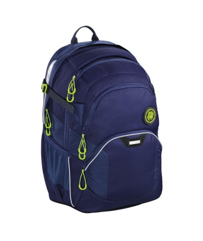 Plecak szkolny SOLID Seaman - Coocazoo JobJobber 2 - granatowy MatchPatch - najlepsze plecaki szkolne, solidne plecaki szkolne