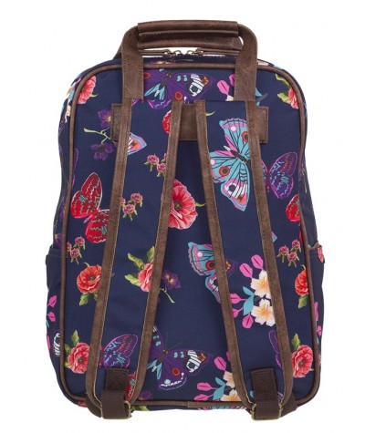 GOTOWY SZABLON Plecak miejski CoolPack CP CUBIC SUMMER DREAM wzór vintage, plecak jak torebka, plecak torebka w motyle