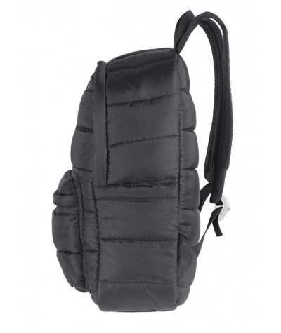 Plecak miejski CoolPack CP RUBY BLACK pikowany czarny A115 + GRATIS pompon puszek zawieszka, plecak kurtka
