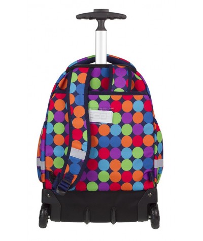 Plecak na kółkach CoolPack CP RAPID BUBBLE SHOOTER kolorowe kulki A492 plecak dla uczniów
