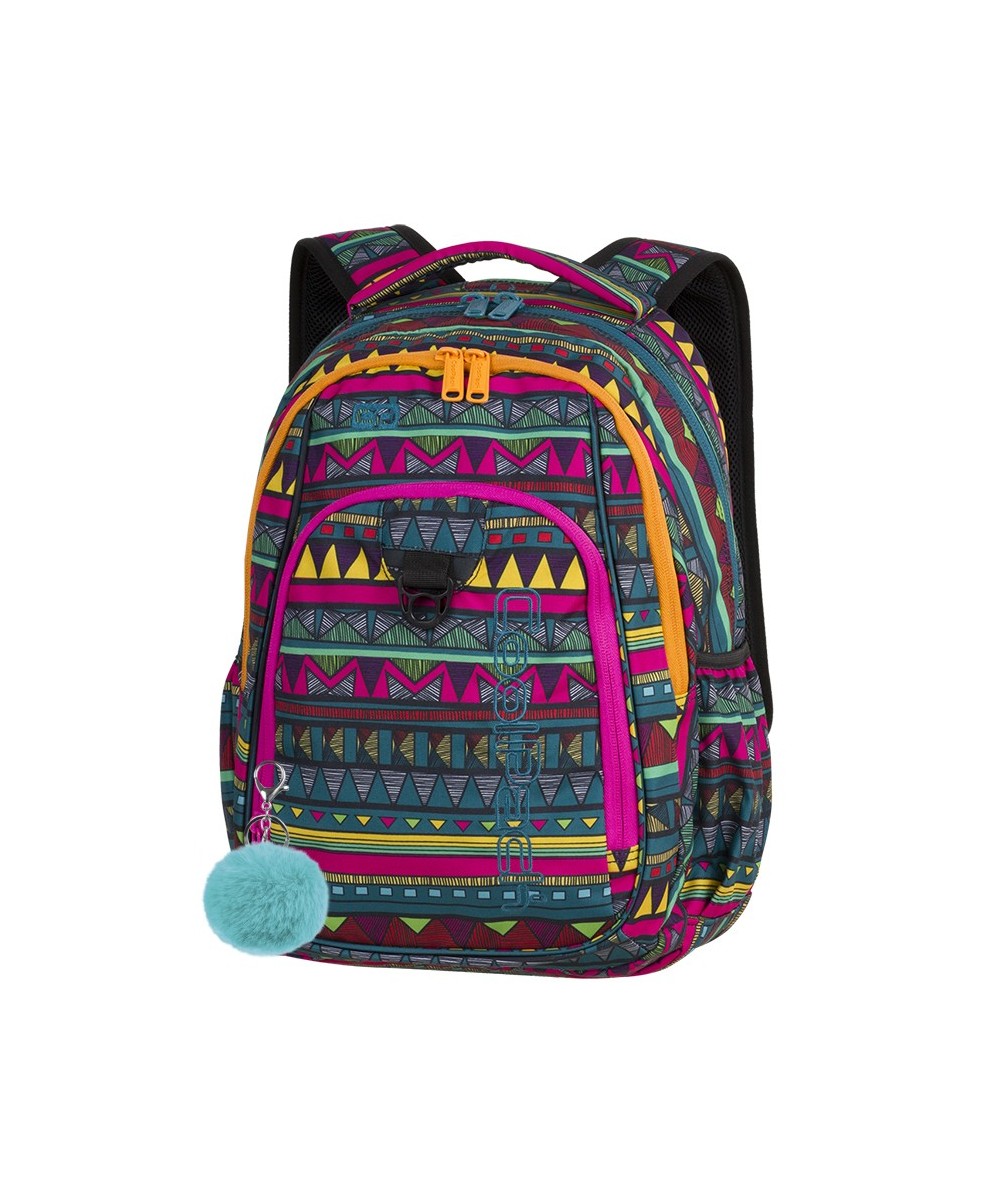 Plecak młodzieżowy CoolPack CP STRIKE MEXICAN TRIP Meksyk A209 + GRATIS pompon, kolorowy plecak dla dziewczynki