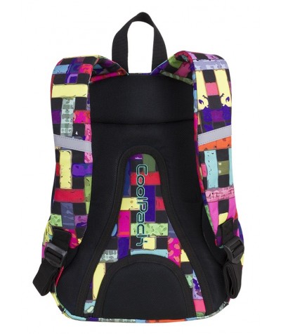 Plecak mały CoolPack CP MINI RIBBON GRID wstążki - A298 - dla dziewczynki do przedszkola lub na wycieczkę