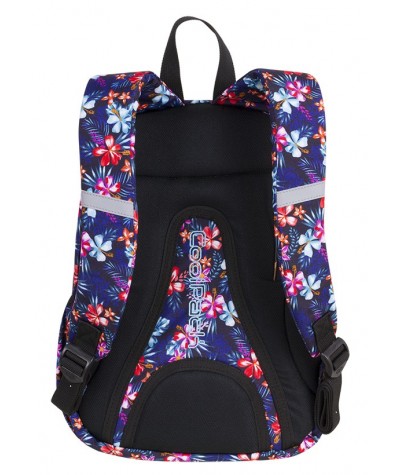 Plecak mały CoolPack CP MINI TROPICAL BLUISH kwiecista łąka - A225 - dla dziewczynki do przedszkola lub na wycieczkę