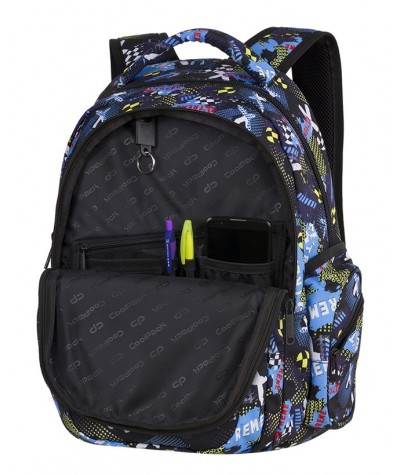 Plecak młodzieżowy CoolPack CP FLASH EXTREME wyścigi modny plecak dla chłopaka, fajny plecak do szkoły dla chłopaka