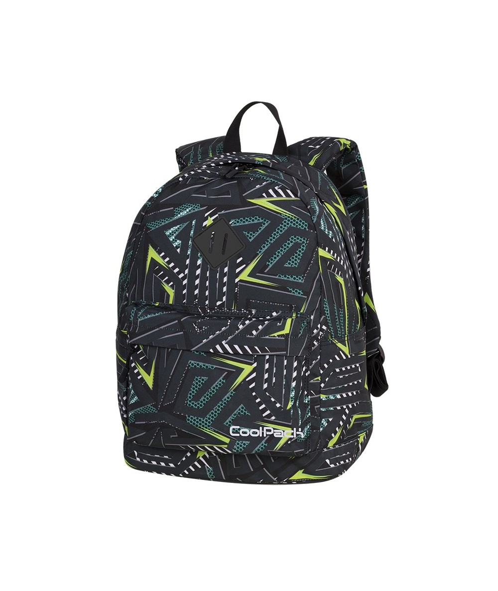 Plecak miejski CoolPack CP CROSS EVA TRIANGULAR SPIRAL spirale - modny plecak dla chłopaka, fajny plecak dla chłopaka