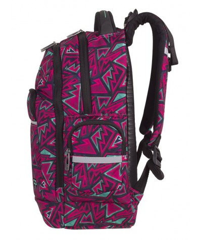 Plecak młodzieżowy CoolPack CP BRICK WATERMELON arbuz - modny plecak dla dziewczyny, plecak do szkoły dla dziewczyny