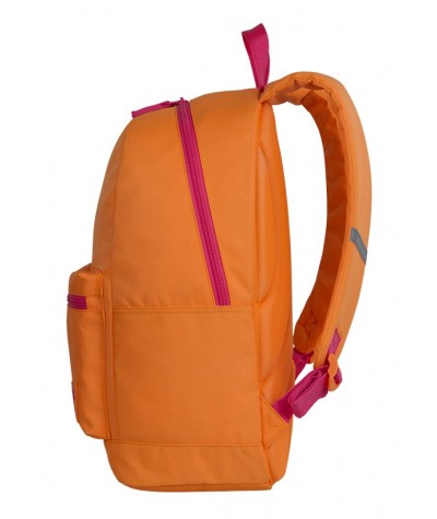 Plecak miejski CoolPack CP CROSS EVA NEON ORANGE neonowy pomarańcz - pomarańczowy plecak dla młodzieży, modny plecak młodzieżowy