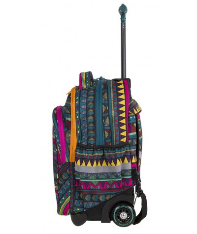 Plecak na kółkach CoolPack CP JUNIOR MEXICAN TRIP Meksyk - A213 + ŚNIADANIÓWKA - modny plecak dla ucznia w szkole podstawowej