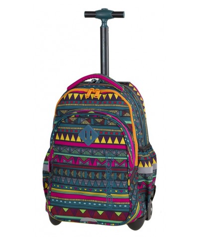 Plecak na kółkach CoolPack CP JUNIOR MEXICAN TRIP Meksyk - A213 + ŚNIADANIÓWKA - modny plecak dla ucznia w szkole podstawowej