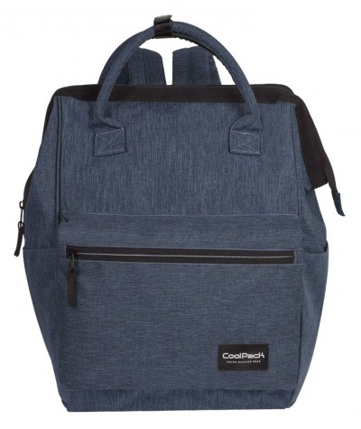 Plecak na laptop CoolPack CP TASK SNOW BLUE/SILVER niebieski denim - A332 plecak na laptop, niebieska torba na laptop