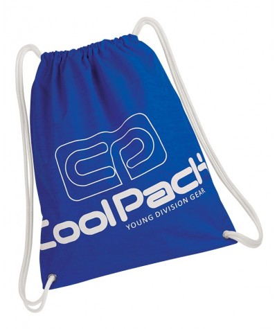 Worek na sznurkach / na buty CoolPack CP SPRINT BLUE niebieski - 884 - niebieski worek na wf, plecak na sznurkach