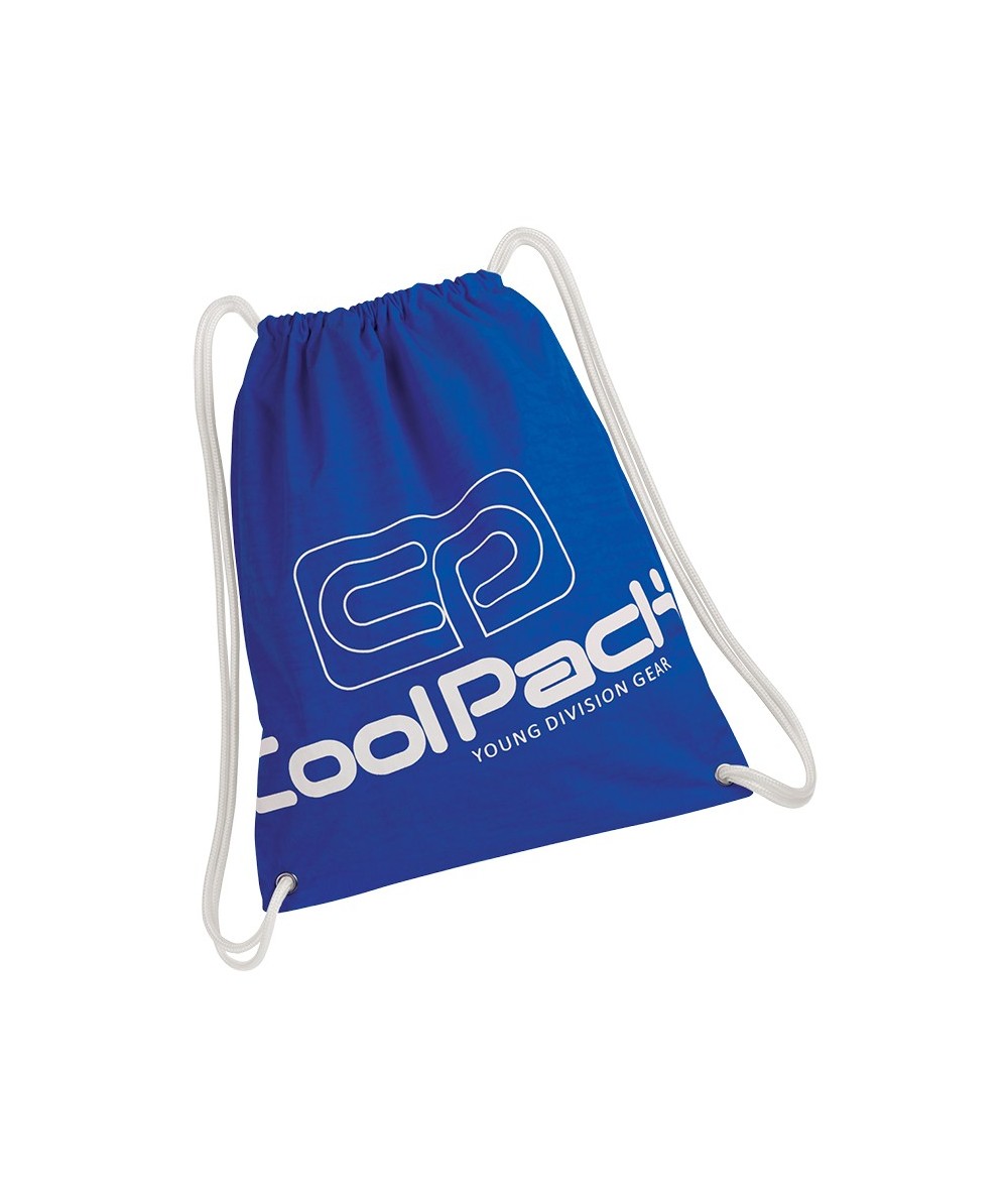 Worek na sznurkach / na buty CoolPack CP SPRINT BLUE niebieski - 884 - niebieski worek na wf, plecak na sznurkach