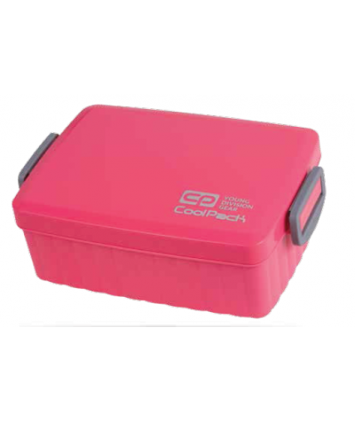 Śniadaniówka CoolPack CP SNACK Pink malinowa - lunchbox, śniadaniowka różowa