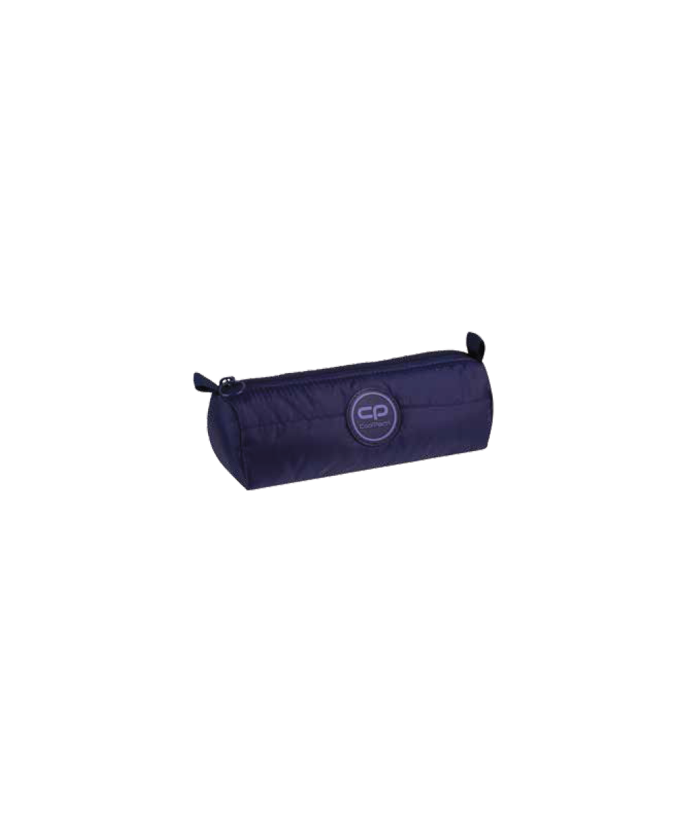 Szkolny piórnik tuba Coolpack CP Ruby NAVY BLUE granatowy A108 - piórnik kurtka, puchowy piórnik