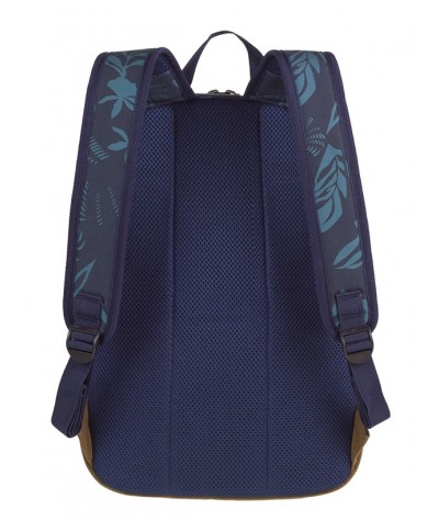 Plecak miejski CoolPack CP CLASSIC BLUE DUSK liście A088 - plecak wycieczkowy dla dziewczyny, miejski plecak w kwiaty