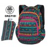 Plecak do klas 1-3 CoolPack CP PRIME MEXICAN TRIP aztecki dla dziewczynki - A210 + GRATIS