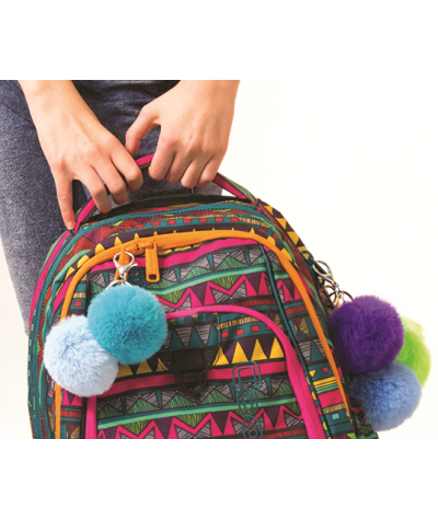 Kolorowy plecak dla dziewczynki Coolpack, plecak do 5 klasy dla dziewczyny, plecak do 6 klasy