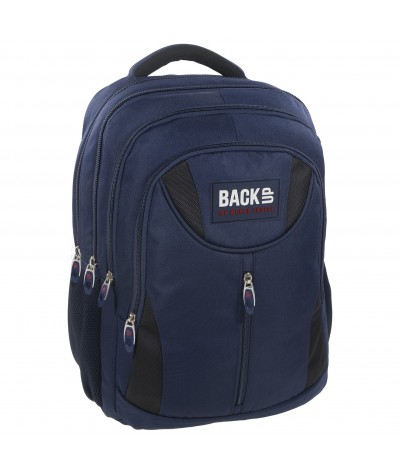 Plecak BackUP E 36 granatowy do szkoły - plecak dla faceta, męski plecak, plecak dla dorosłych