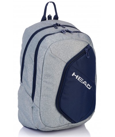 Plecak sportowy HEAD szary melanż HD-65 I
