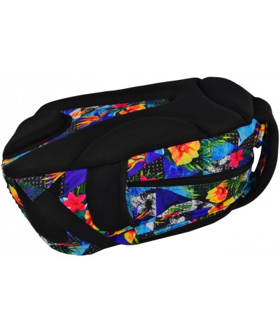 Plecak młodzieżowy ST.RIGHT PARADISE rajska wyspa BP07 kolorowy plecak szkolny, modny plecak szkolny