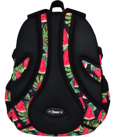Plecak młodzieżowy 01 ST.RIGHT WATERMELON arbuzy supermodny plecak dla nastolatki - plecak szkolny