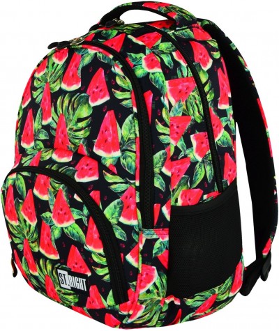 Plecak młodzieżowy 23 ST.RIGHT WATERMELON arbuz BP23 plecak dla młodzieży, plecak z arbuzami, plecak arbuzy