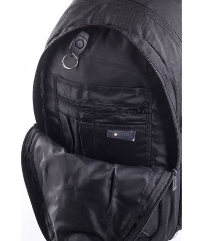 Plecak sportowy HI-TEC MANDOR 20 L RED/BLACK czarny męski na wycieczkę lub rower