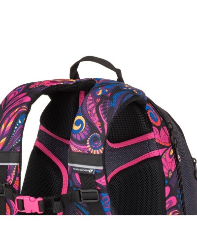 Plecak szkolny dla dziewczyny, modny plecak szkolny, wyjątkowy plecak młodzieżowy Topgal hippie SIAN 18031 G