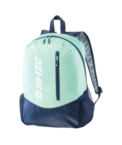 Plecak miejski HI-TEC PINBACK Honeydew / INSIGNIA BLUE miętowy sportowy dla dziewczyny