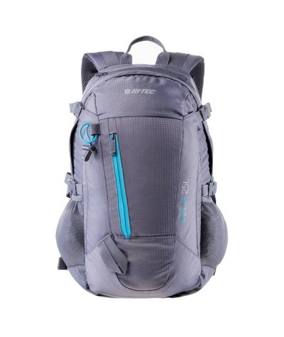 Plecak turystyczny HI-TEC FELIX 25 litr&oacute;w WET/WEATHER / BLUE DANUBE szary sportowy