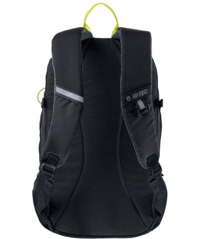 Plecak sportowy HI-TEC MAYO 20L BLACK / LIME PUNCH czarny męski trekkingowy
