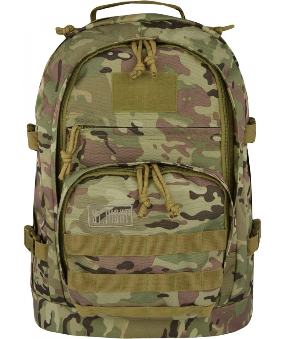 Plecak 40 l. MILITARY militarny jasnozielony ST.RIGHT - BP37 - plecak moro, plecak dla chłpaka na wycieczkę, plecak taktyczny