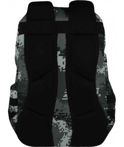 Plecak moro 25 l. MILITARY szare piksele ST.RIGHT - BP39 - plecak dla chłopaka, plecak dla chłopaka na wycieczkę