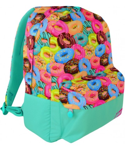 Plecak miejski ST.RIGHT DONUTS ciastka BP33 na laptopa - plecak miejski dla dziewczyny, plecak na wycieczki dla dziewczyn