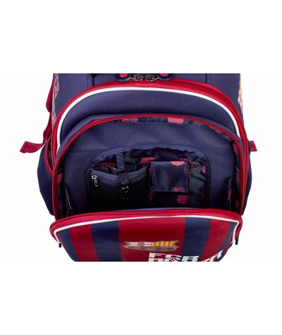 Tornister szkolny FC Barcelona FC-170 Barca plecak ergonomiczny dla chłopca Barca w paski