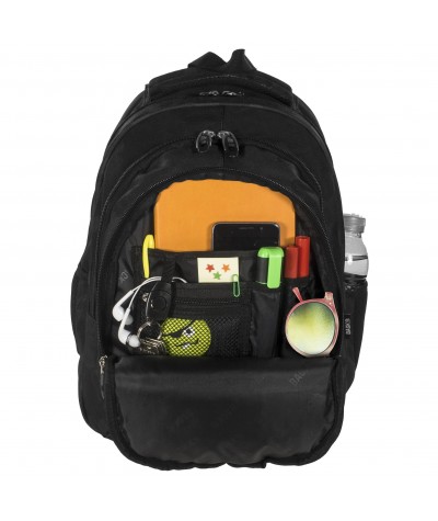 Plecak BackUP H 17 buldogi do szkoły - plecak dla dziewczynki w buldogi, plecak w pieski 