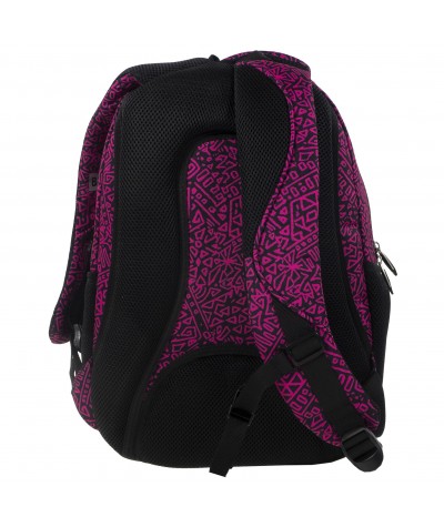 Plecak BackUP H 20 egipskie wzory do szkoły - modny plecak dla młodzieży, plecak do szkoły do podstawówki