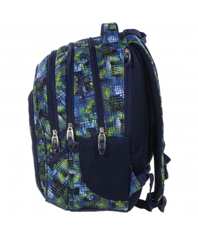 Plecak BackUP D 30 stemple do szkoły + GRATIS słuchawki - modny plecak dla chłopaka, fajny plecak dla chłopaka