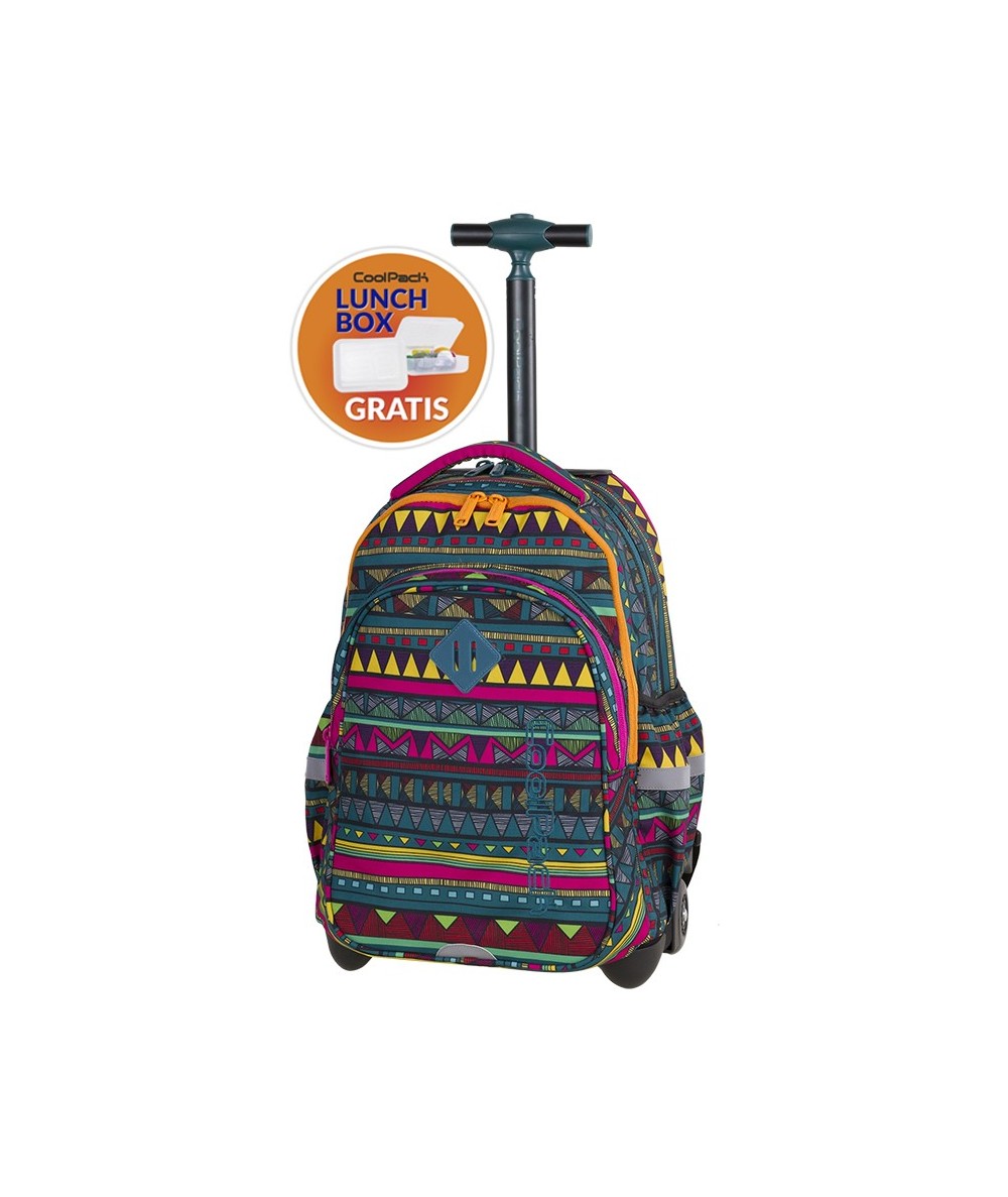 Plecak na kółkach CoolPack CP JUNIOR MEXICAN TRIP Meksyk - A213 + ŚNIADANIÓWKA plecak dla ucznia w szkole podstawowej