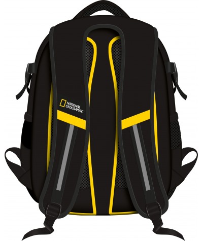 Plecak młodzieżowy NATIONAL GEOGRAPHIC czarny BP34 - plecak national geographic, duży plecak na wycieczkę, plecak dla studenta