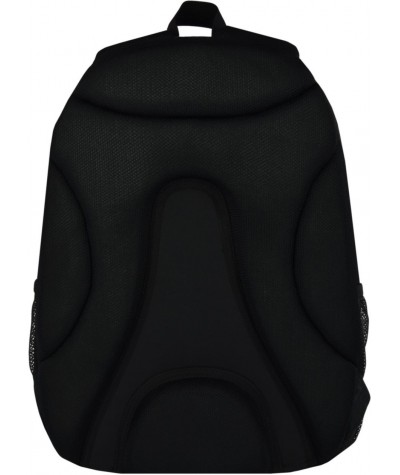 Plecak młodzieżowy ST.RIGHT ST.BLACK czarny BP05 - duży, czarny plecak dla chłopaka, czarny plecak męski, duży plecak