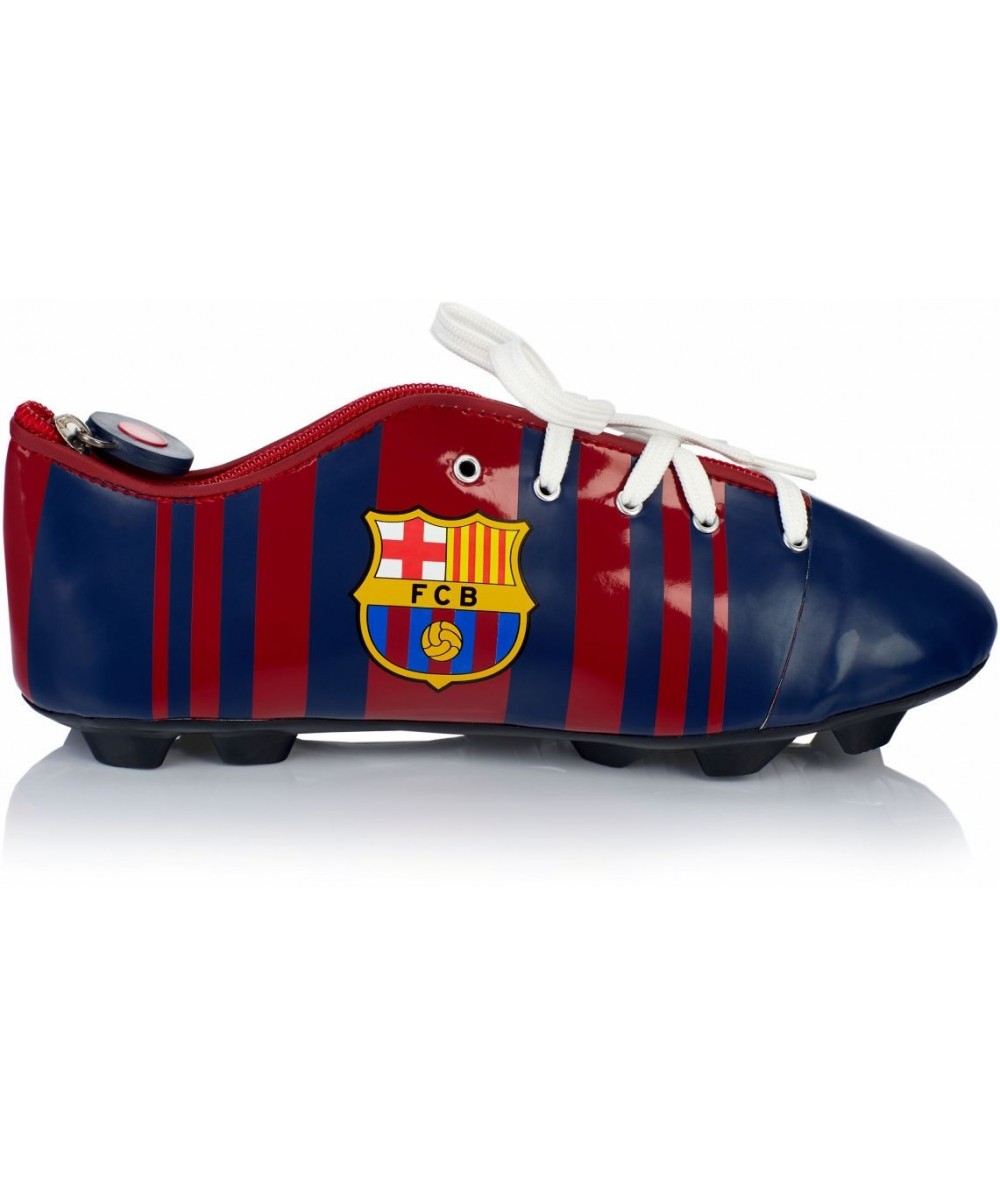 Piórnik but FC Barcelona FC-183 w paski dla chłopca